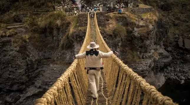 A ponte Q'eswachaka: um tesouro inca em Cusco